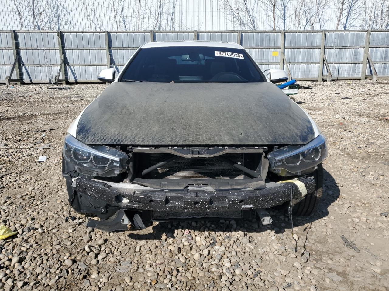 2018 BMW 4er VIN WBA4J3C57JBG97003 Copart auction photo, front end damage thumbnail 5