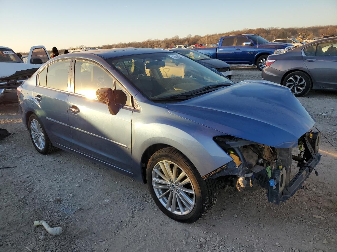 2016 Subaru Impreza VIN JF1GJAN6XGH008431 Copart auction photo, front end damage thumbnail 4