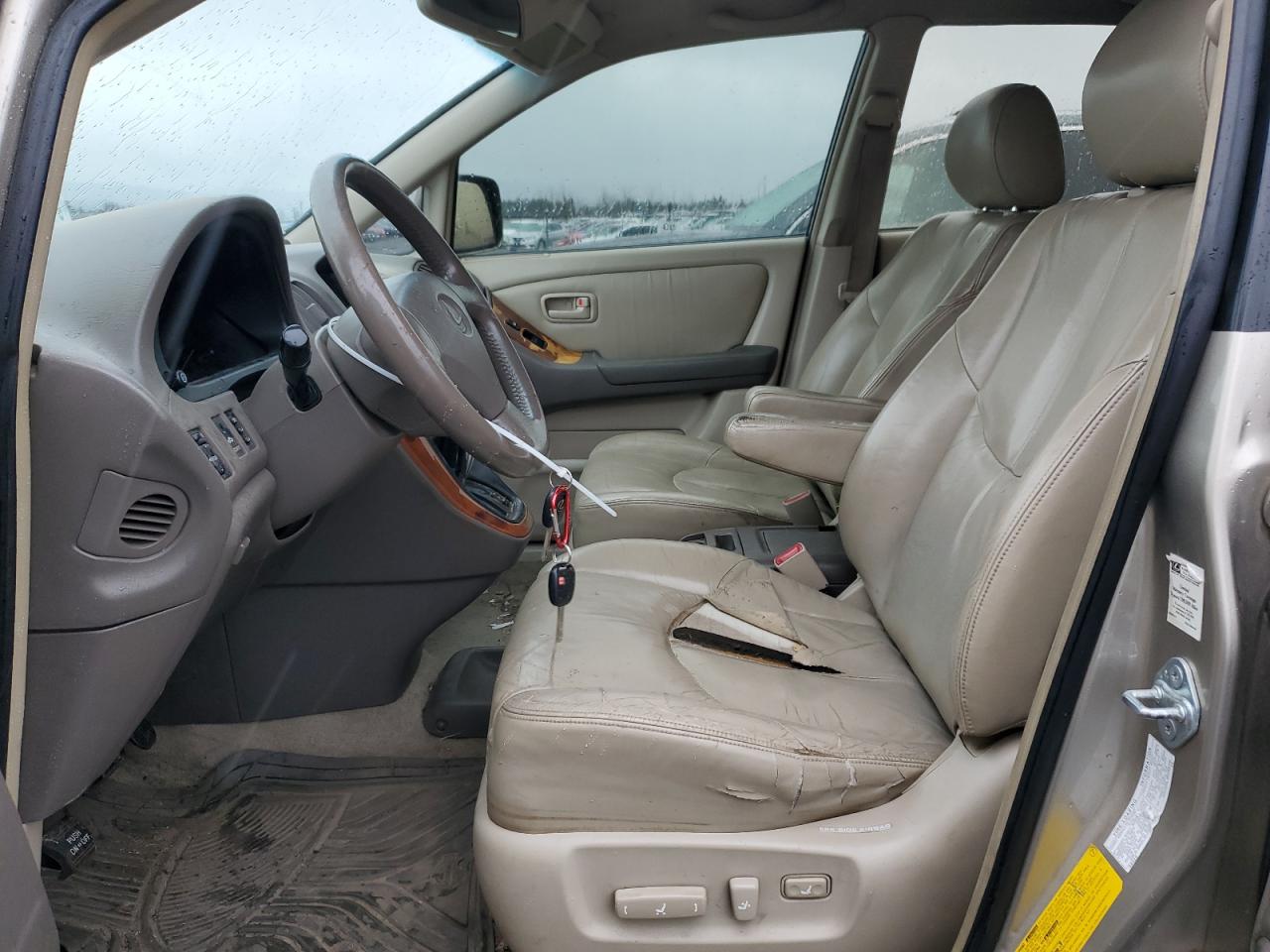 1999 Lexus RX VIN JT6HF10U8X0077372 Copart auction photo, mechanical damage thumbnail 7