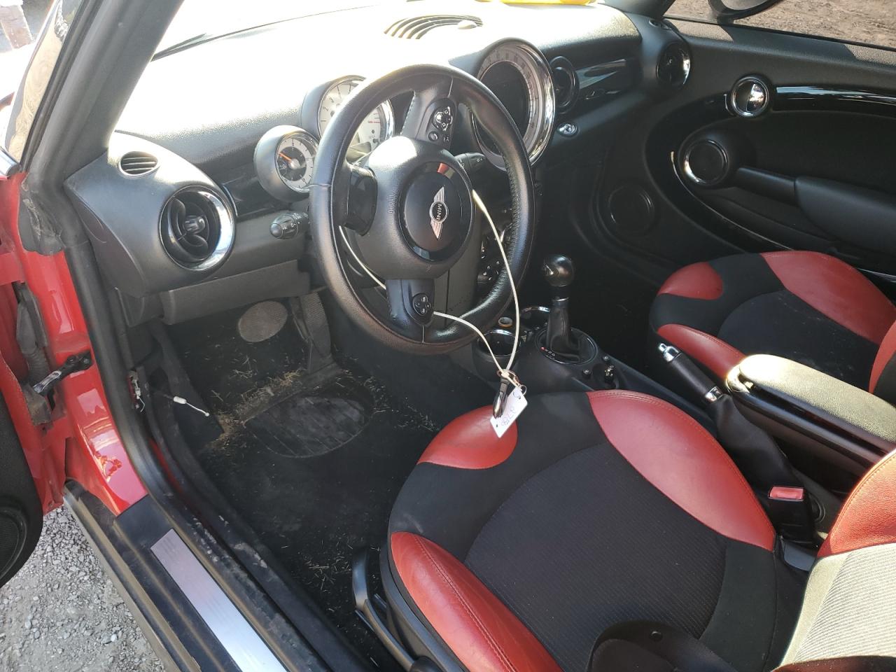 2012 MINI Cooper VIN WMWZN3C5XCT134354 Copart auction photo, front end / minor dent/scratches damage thumbnail 8
