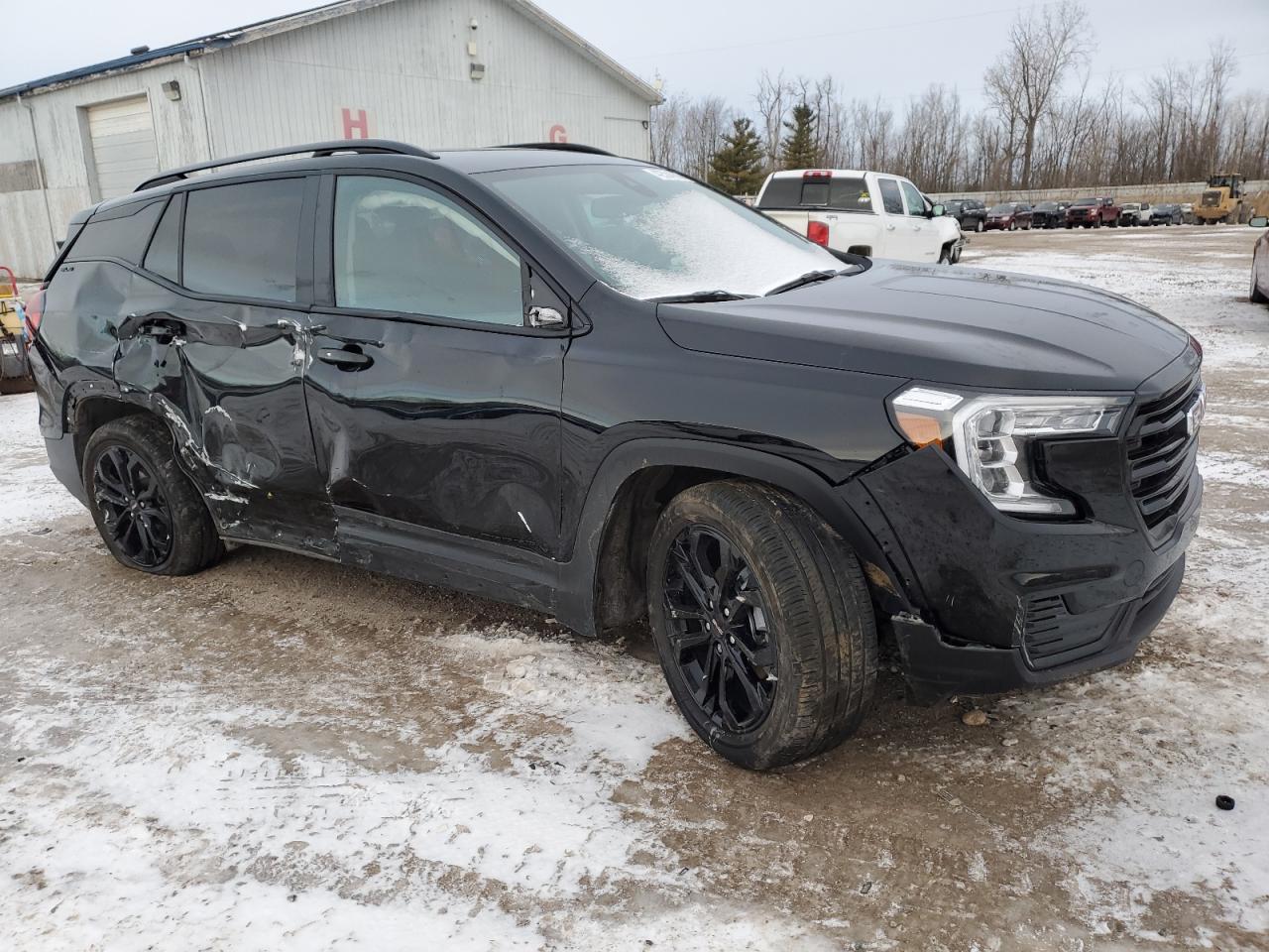 2022 GMC Terrain VIN 3GKALTEVXNL258686 Copart auction photo, all over damage thumbnail 4