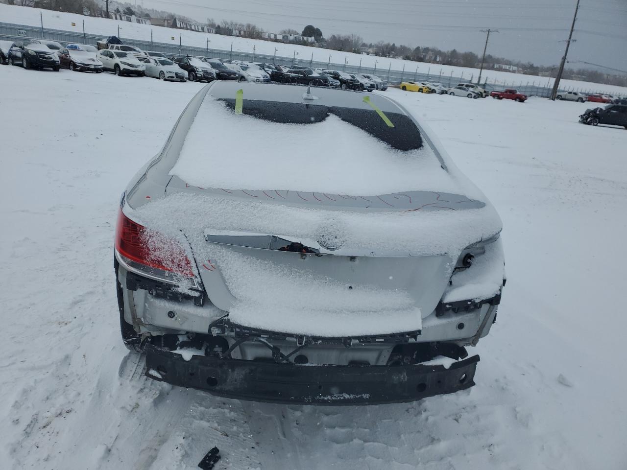 2013 Buick LaCrosse VIN 1G4GH5E35DF123184 Copart auction photo, rear end damage thumbnail 6