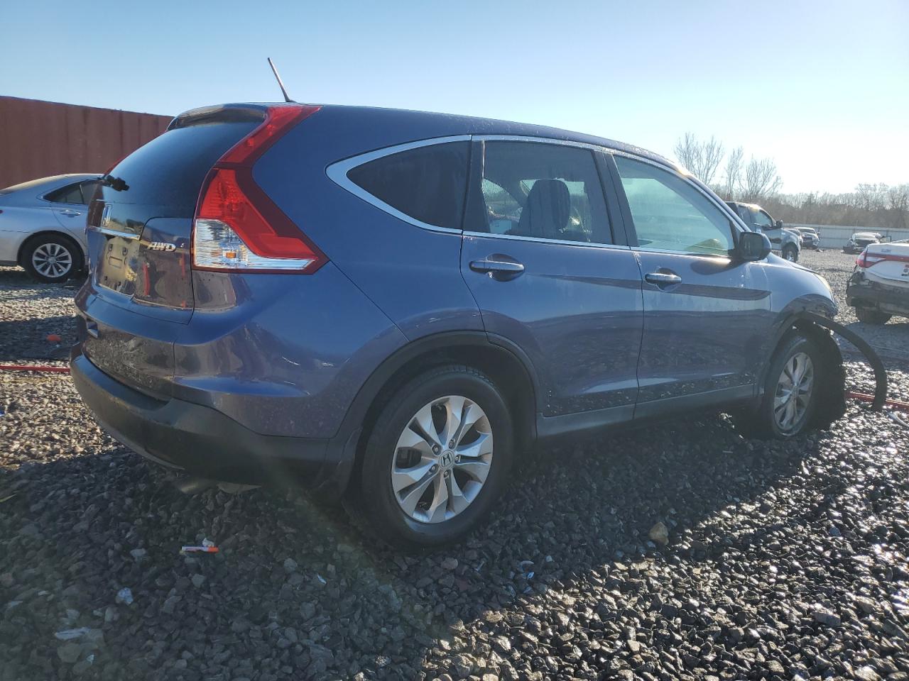 2013 Honda CR-V VIN 2HKRM4H58DH642168 Copart auction photo, front end damage thumbnail 3