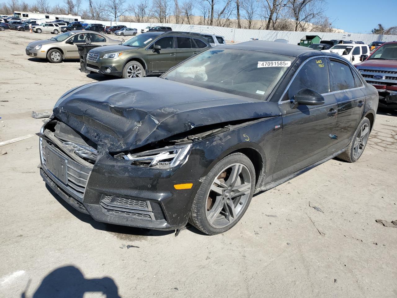 2018 Audi A4 VIN WAUENAF48JN002846