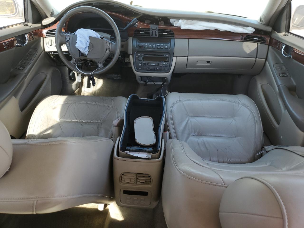 2003 Cadillac De Ville VIN 1G6KD54Y63U199565 Copart auction photo, front end damage thumbnail 8