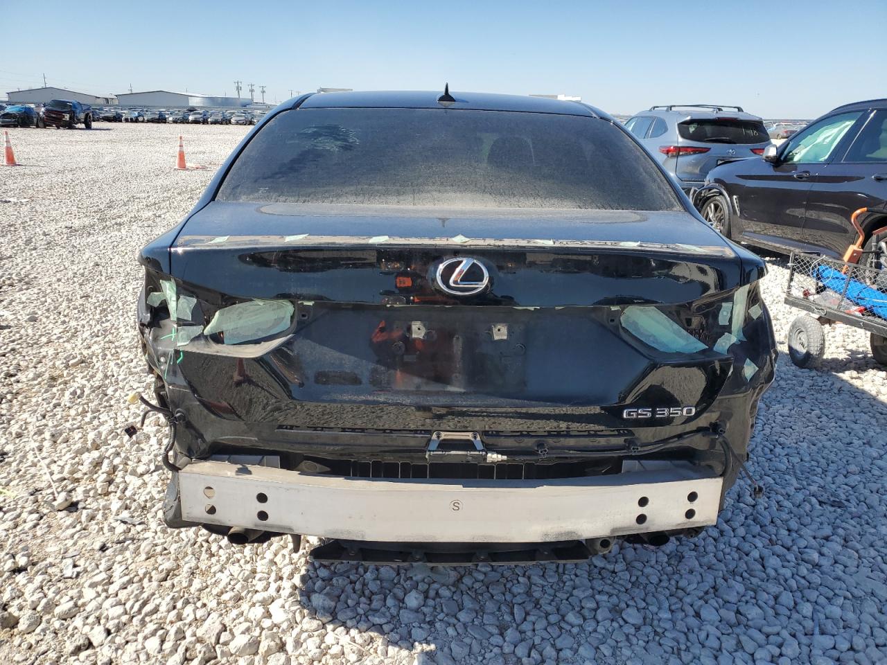 2014 Lexus GS VIN JTHBE1BL9E5036818 Copart auction photo, rear end damage thumbnail 6