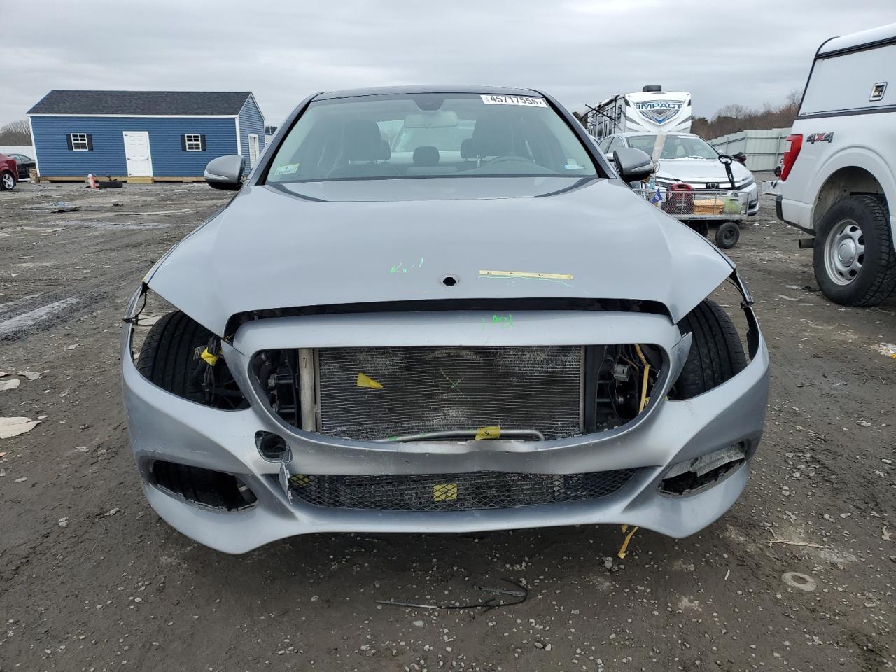 2015 Mercedes-Benz C-klasse VIN 55SWF4KB3FU019729 Copart auction photo, front end damage thumbnail 5