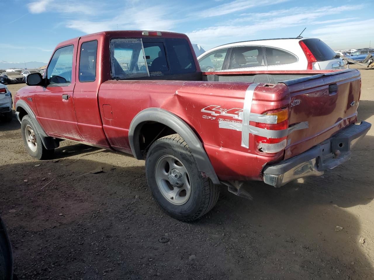 1999 Ford Ranger VIN 1FTZR15V1XPB07390 Copart auction photo, rear end damage thumbnail 2