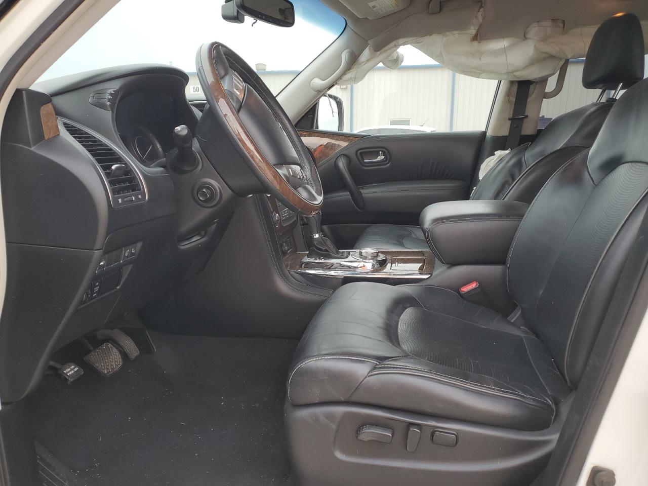 2017 Infiniti QX80 VIN JN8AZ2NEXH9158268 Copart auction photo, side damage thumbnail 7
