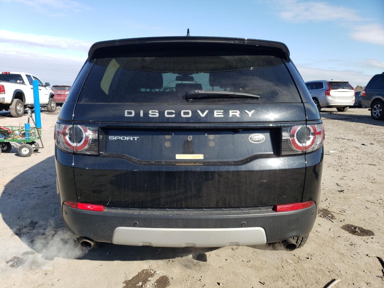 2016 Land Rover Discovery VIN SALCR2BG0GH616620 Copart auction photo, side / front end damage thumbnail 6