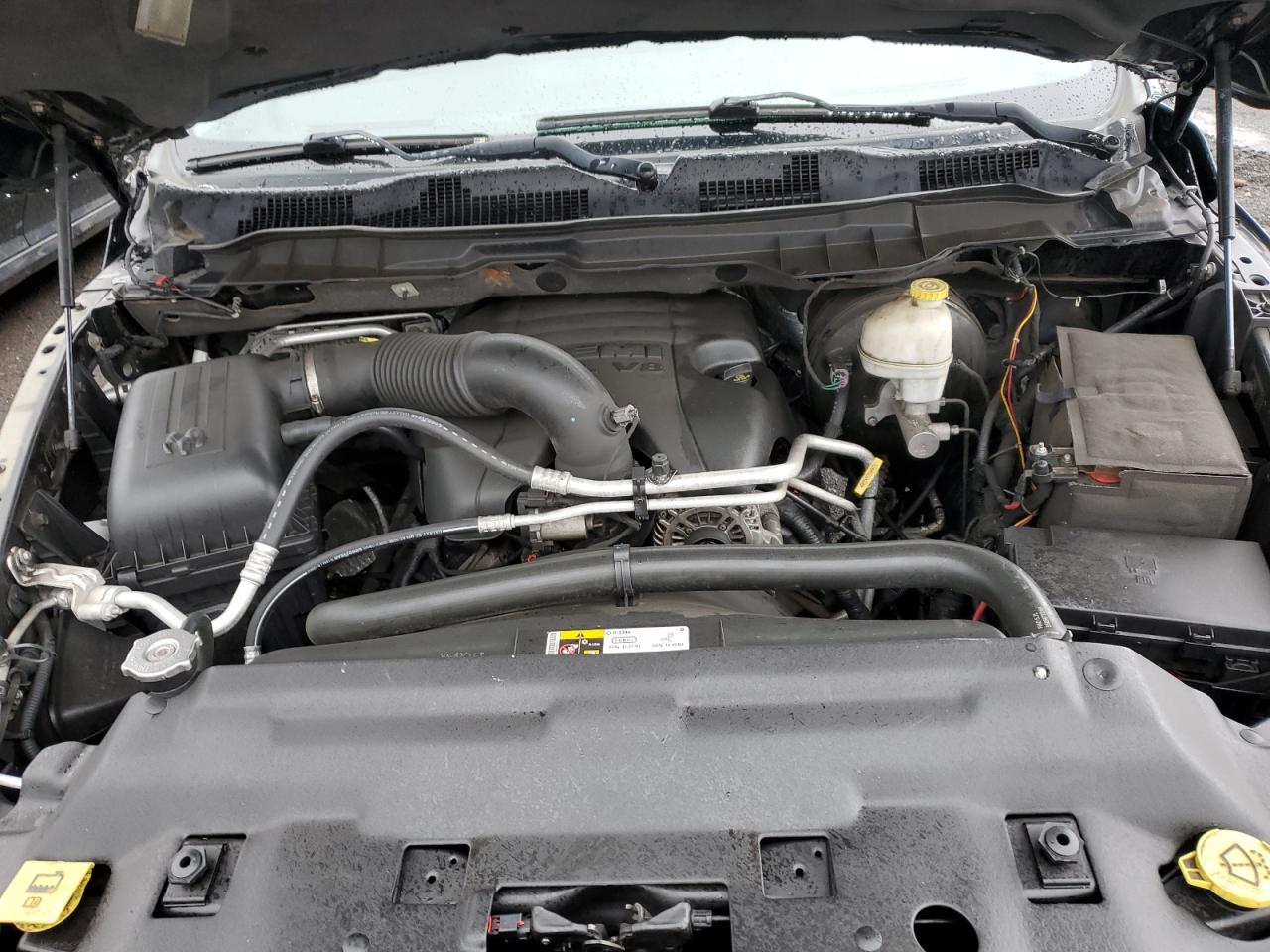 2013 RAM 1500 VIN 1C6RR7MTXDS722717 Copart auction photo, front end damage thumbnail 11