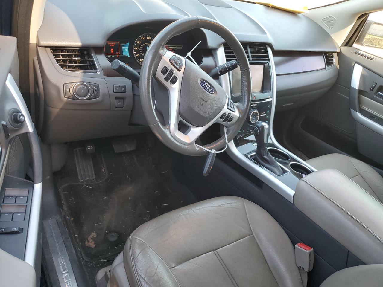 2012 Ford Edge VIN 2FMDK3KC6CBA53384 Copart auction photo, front end / all over damage thumbnail 8