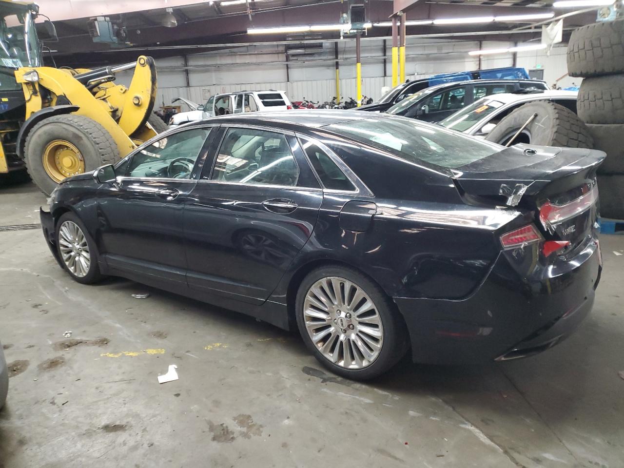 2016 Lincoln MKZ VIN 3LN6L2J91GR627595 Copart auction photo, front end / rear end damage thumbnail 2