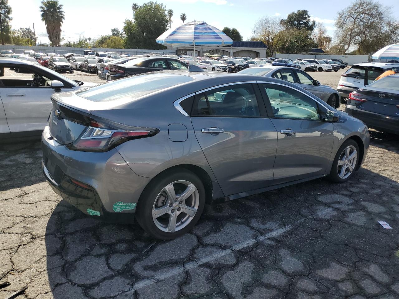 2018 Chevrolet Volt VIN 1G1RC6S52JU109850 Copart auction photo, mechanical / minor dent/scratches damage thumbnail 3