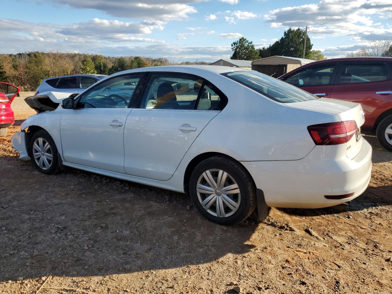 2017 Volkswagen Jetta VIN 3VW2B7AJ5HM217679 Copart auction photo, front end damage thumbnail 2