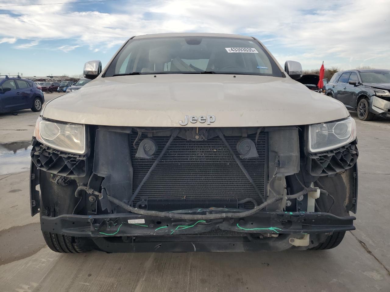 2015 Jeep Grand Cherokee VIN 1C4RJEBG0FC137166 Copart auction photo, rear end / front end damage thumbnail 5