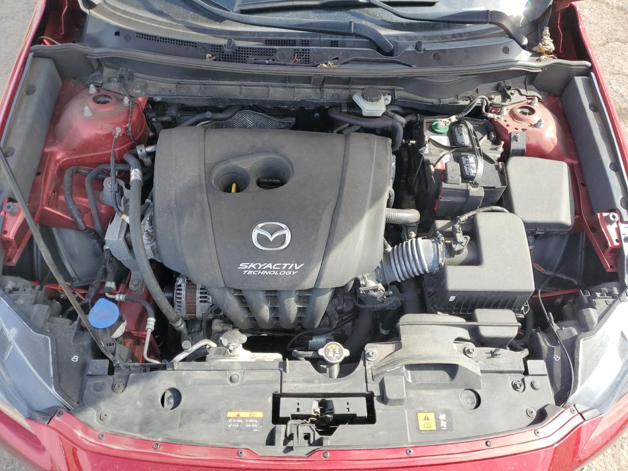2019 Mazda CX-3 VIN JM1DKFC75K1419630 Copart auction photo, front end damage thumbnail 13