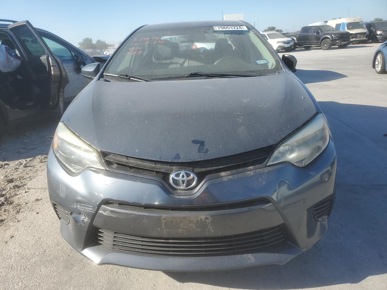 2016 Toyota Corolla VIN 5YFBURHEXGP530624 Copart auction photo, all over damage thumbnail 5