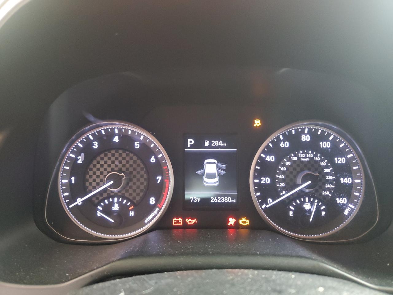 2020 Hyundai Elantra VIN KMHD84LF4LU046733 Copart auction photo, all over / mechanical damage thumbnail 9