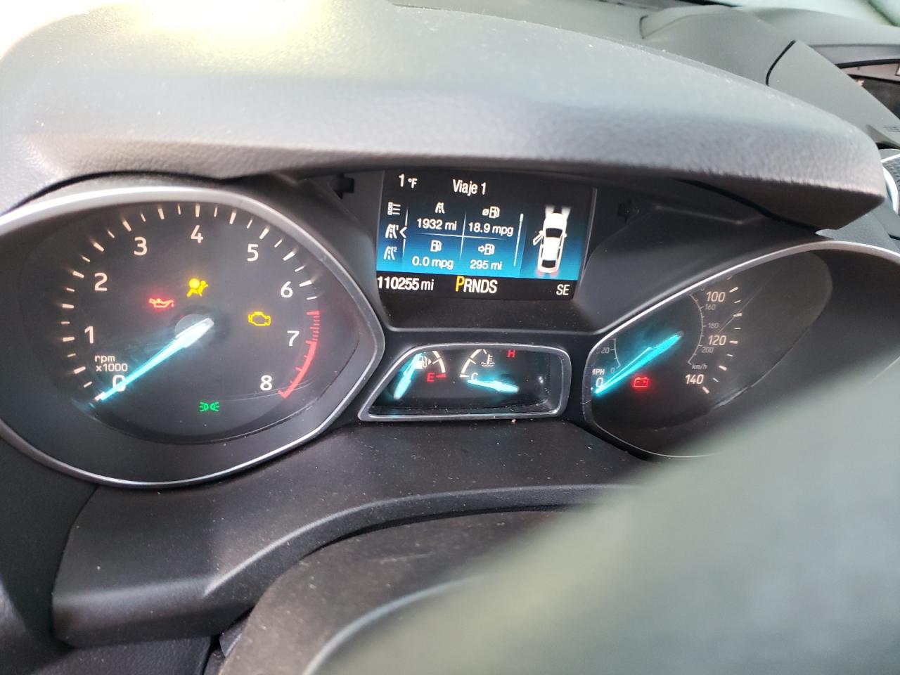 2017 Ford Escape VIN 1FMCU9GD0HUD01592 Copart auction photo, front end damage thumbnail 9
