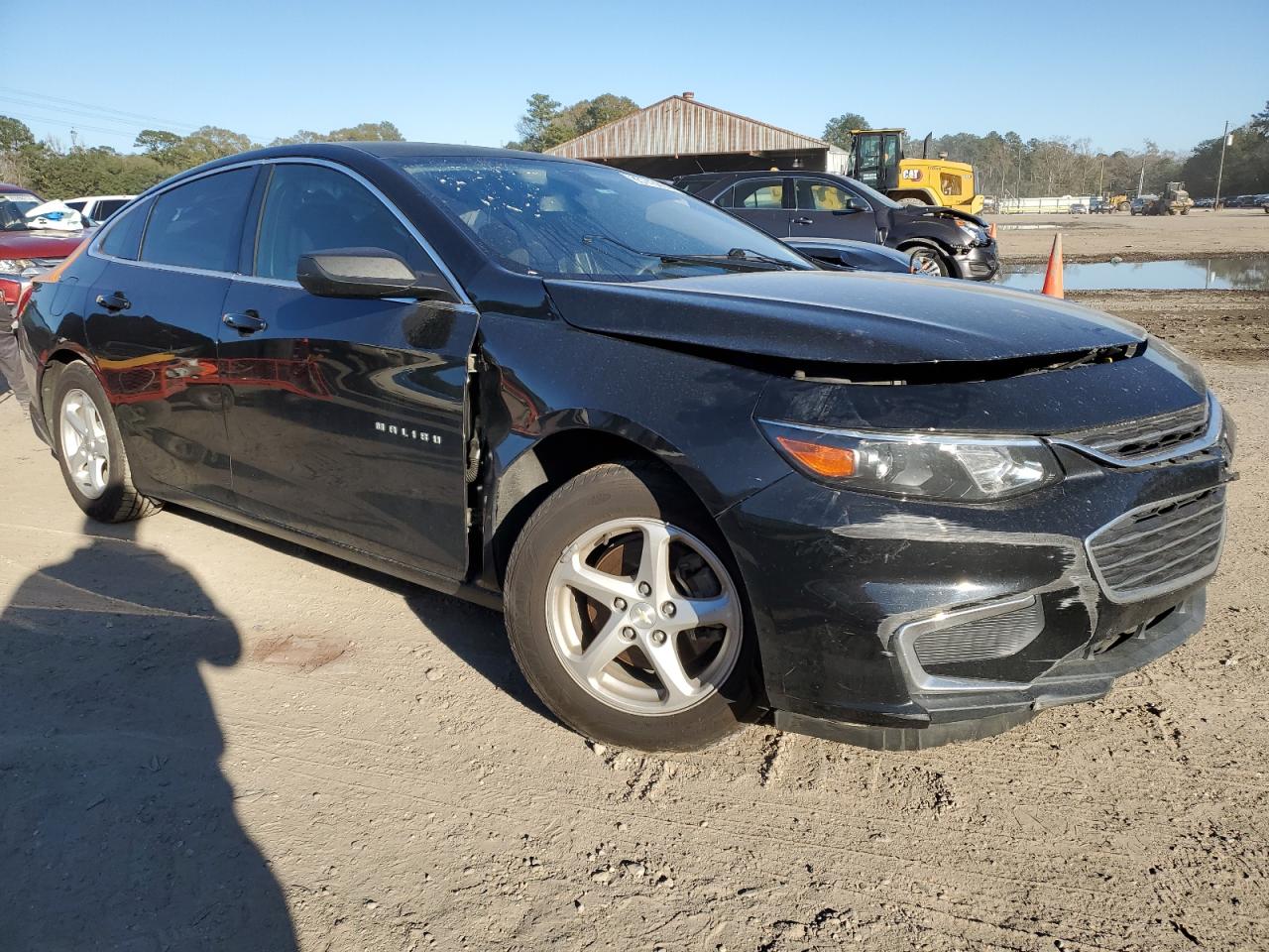 2017 Chevrolet Malibu VIN 1G1ZB5ST9HF255303 Copart auction photo, all over damage thumbnail 4