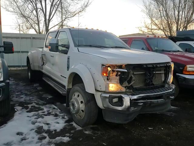 2022 Ford F450 VIN 1FT8W4DTXNEF26143 Copart auction photo, side / front end damage thumbnail 14
