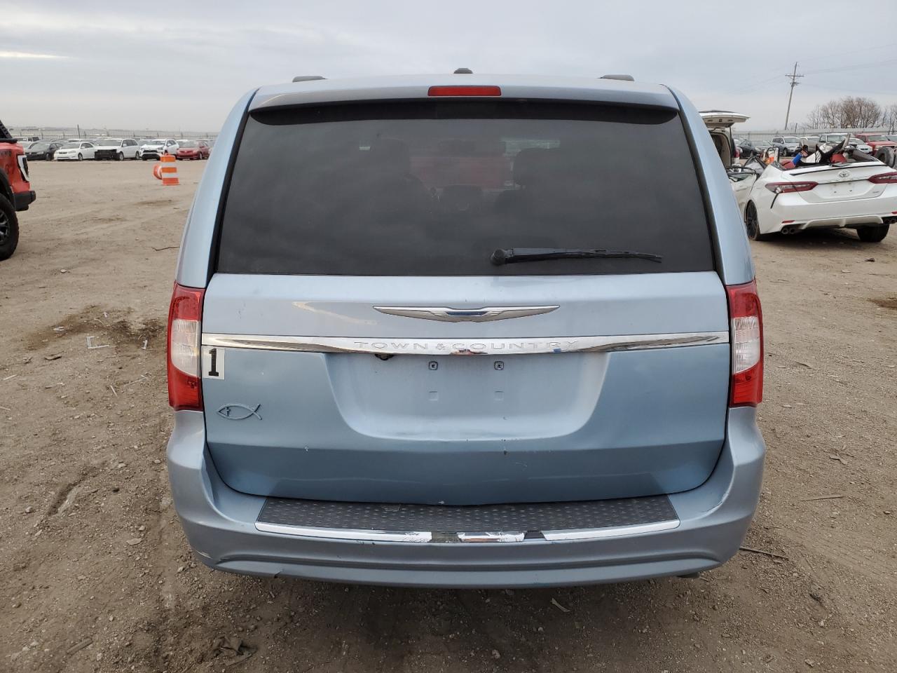 2013 Chrysler Town & Country VIN 2C4RC1BG0DR540930 Copart auction photo, mechanical damage thumbnail 6