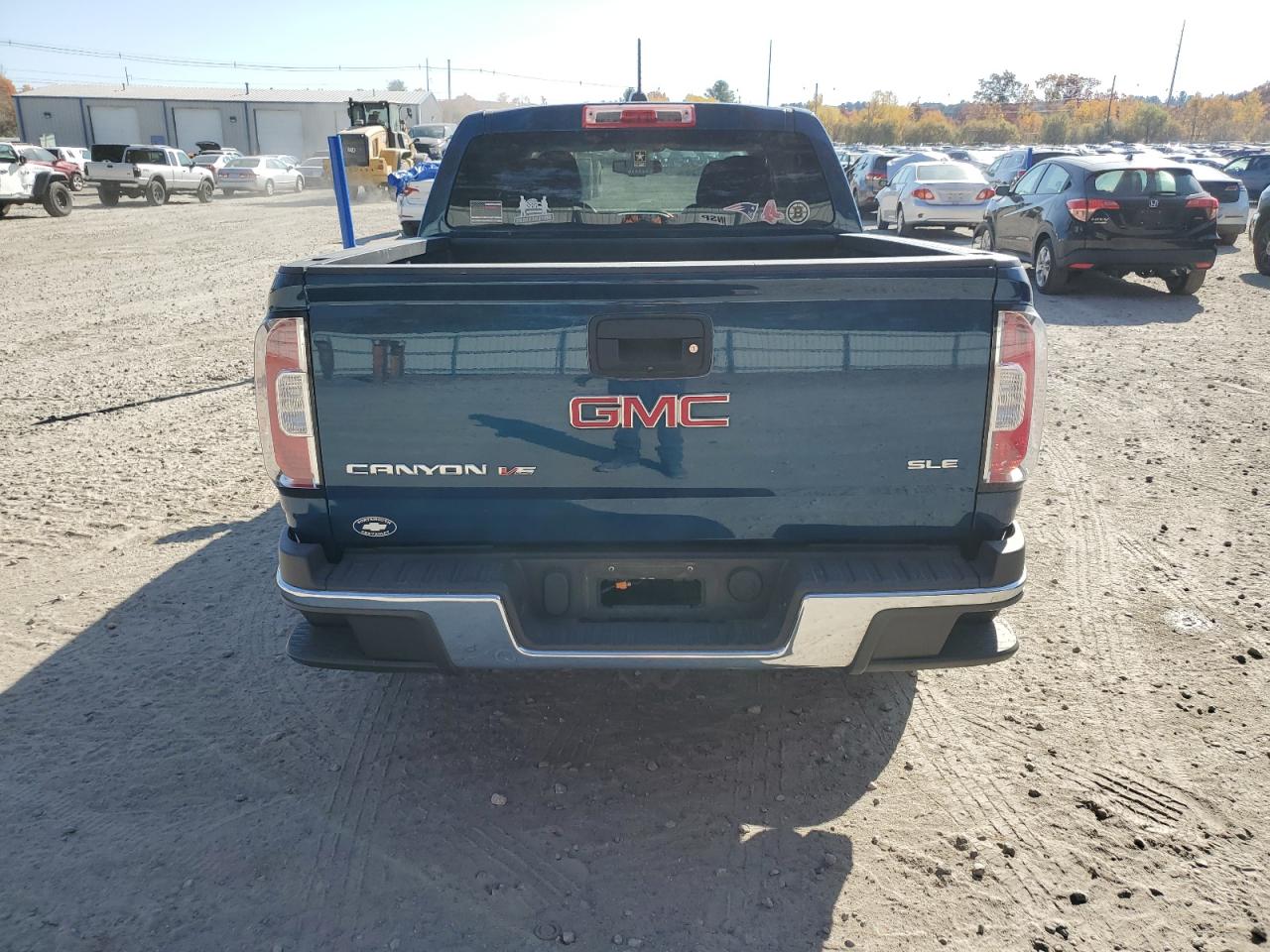 2019 GMC Canyon VIN 1GTG6CEN3K1324091 Copart auction photo, side / front end damage thumbnail 6