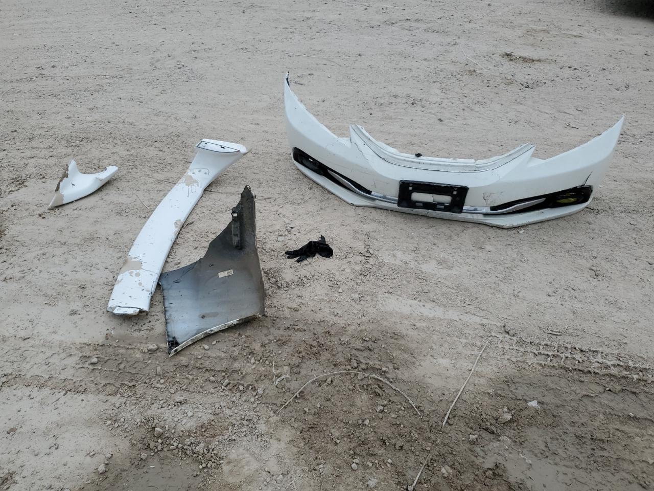 2013 Honda Civic VIN 19XFB2F5XDE033619 Copart auction photo, front end / rear end damage thumbnail 12
