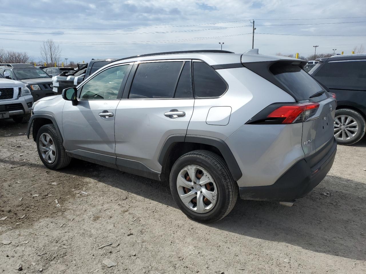 2020 Toyota RAV 4 VIN JTMH1RFV8LD046647 Copart auction photo, front end / side damage thumbnail 2