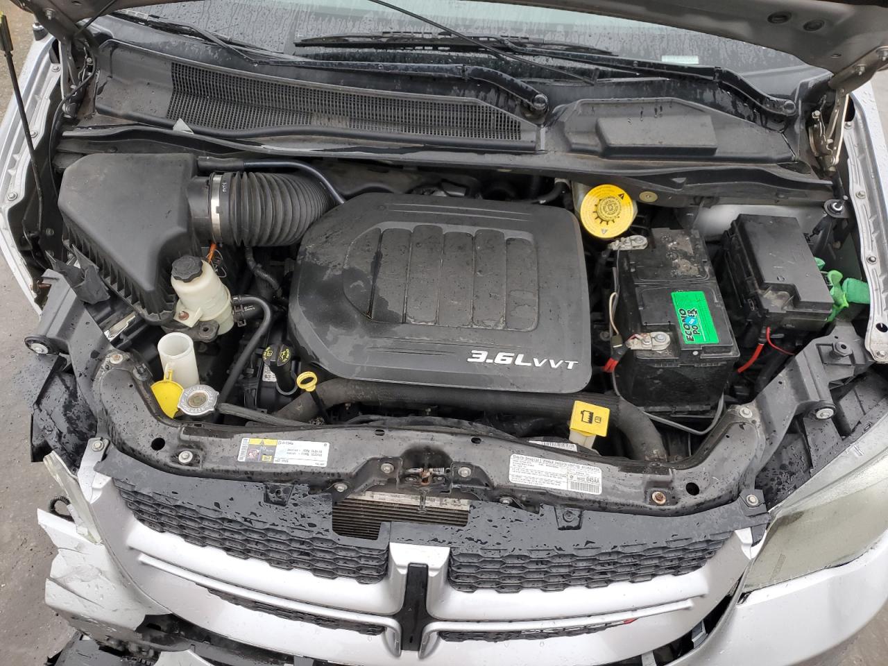 2013 Dodge Caravan VIN 2C4RDGEG3DR782574 Copart auction photo, front end damage thumbnail 12