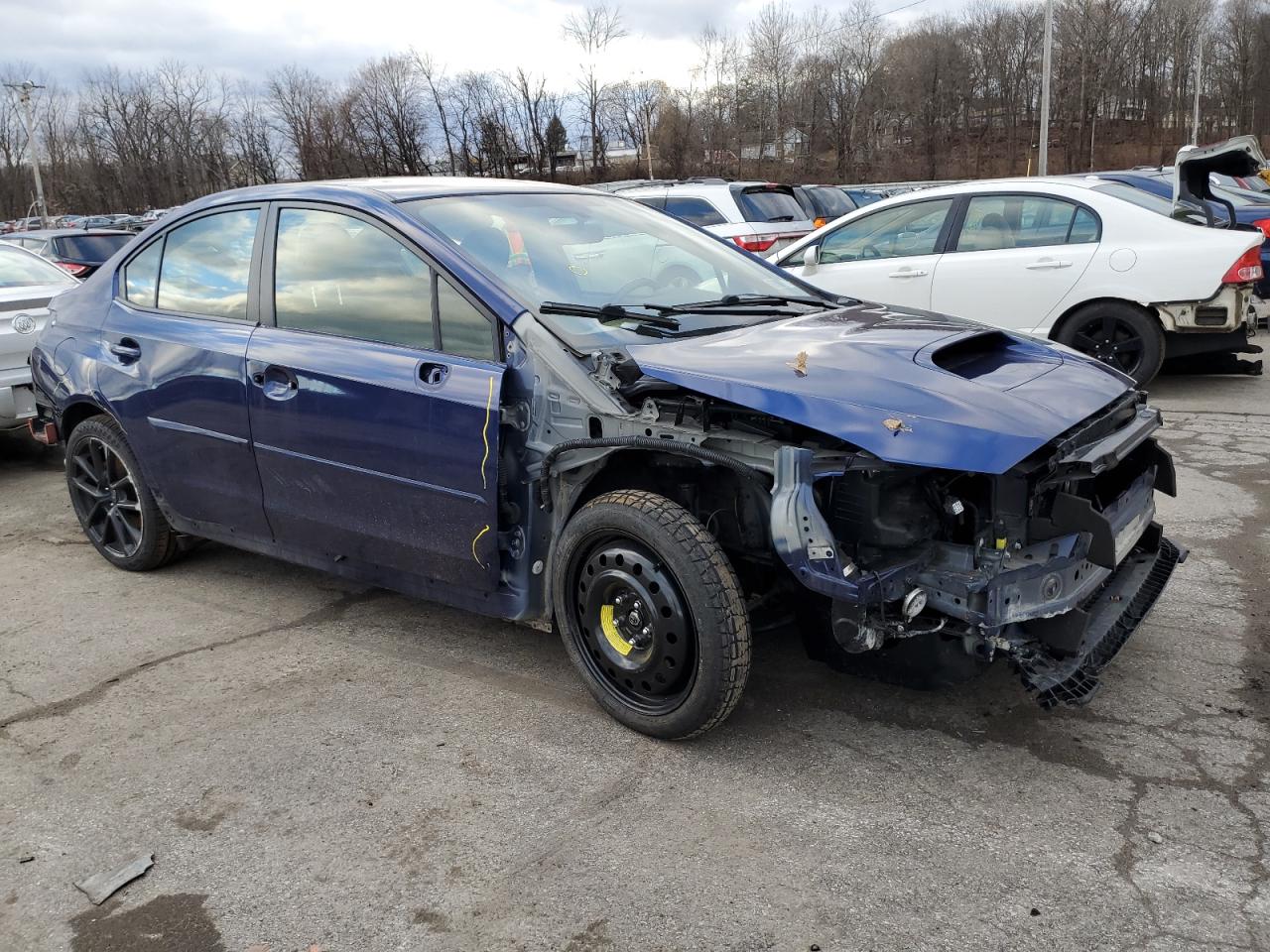 2020 Subaru WRX VIN JF1VA1N61L8821674 Copart auction photo, all over damage thumbnail 4