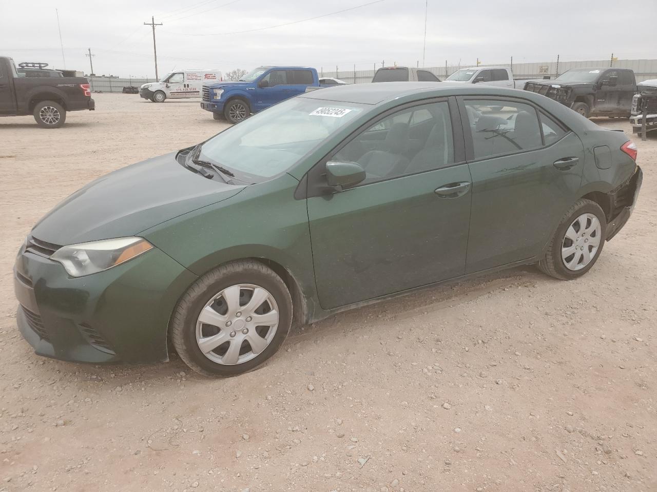 2015 Toyota Corolla VIN 2T1BURHE4FC254956