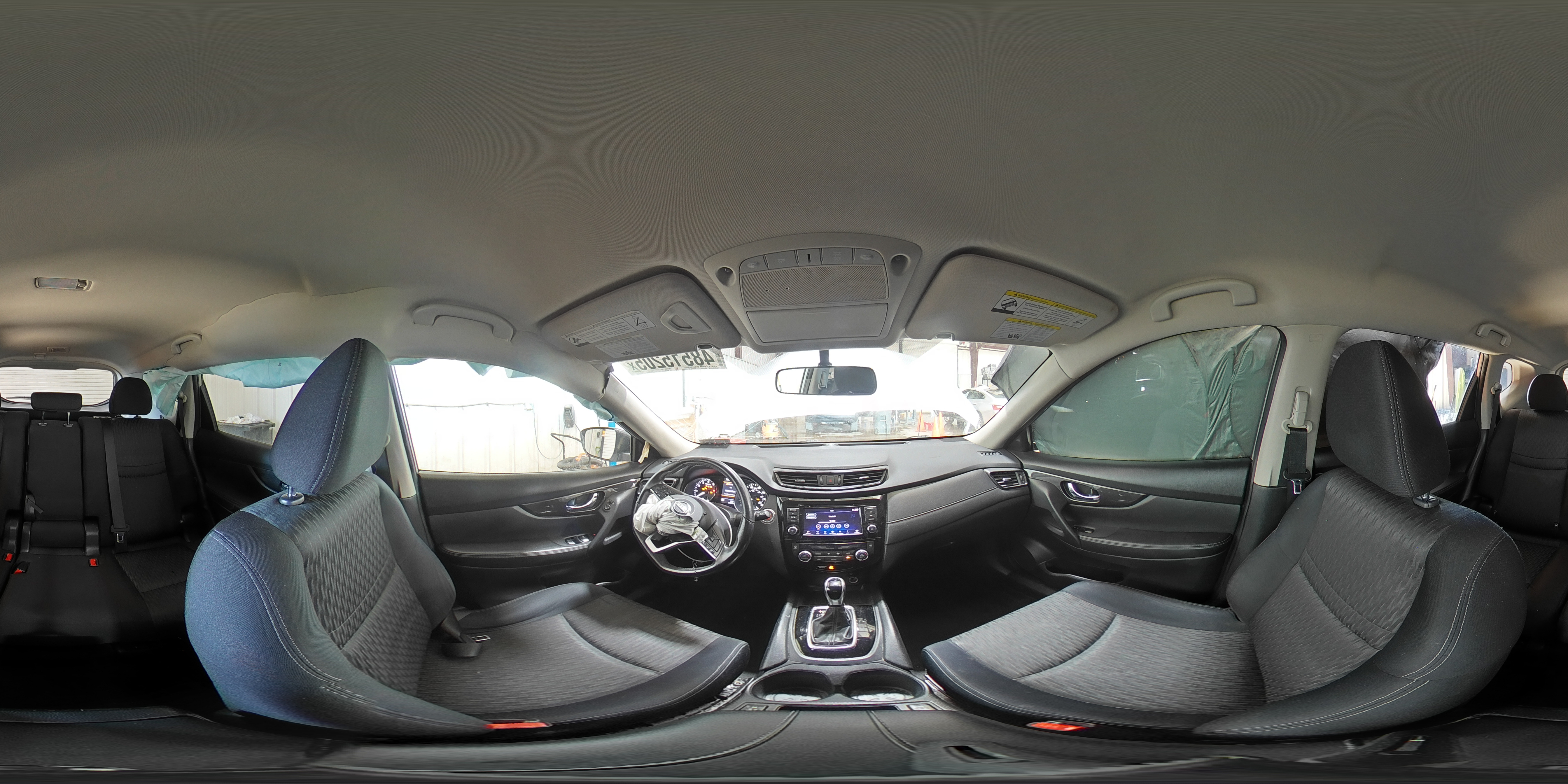 2018 Nissan Rogue VIN JN8AT2MV9JW302712 Copart auction photo, front end / side damage thumbnail 16