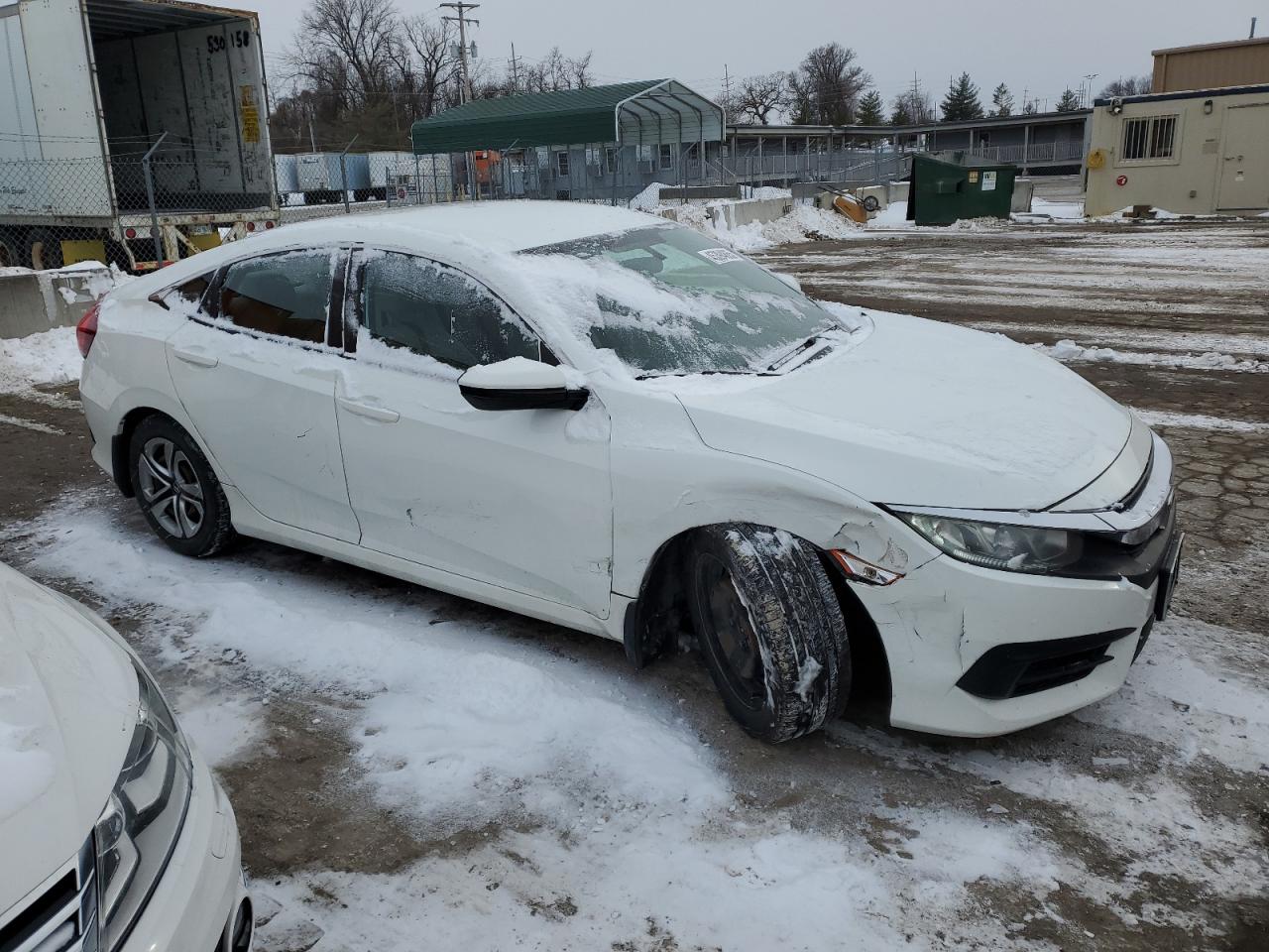 2018 Honda Civic VIN 19XFC2F5XJE009054 Copart auction photo, all over / undercarriage damage thumbnail 4