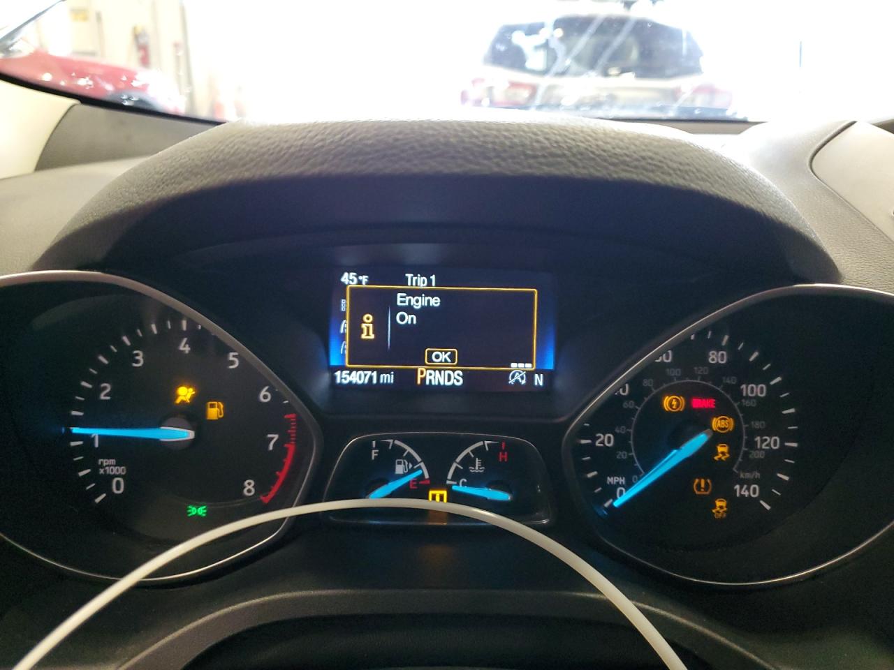 2017 Ford Escape VIN 1FMCU9GD9HUC38623 Copart auction photo, front end damage thumbnail 9