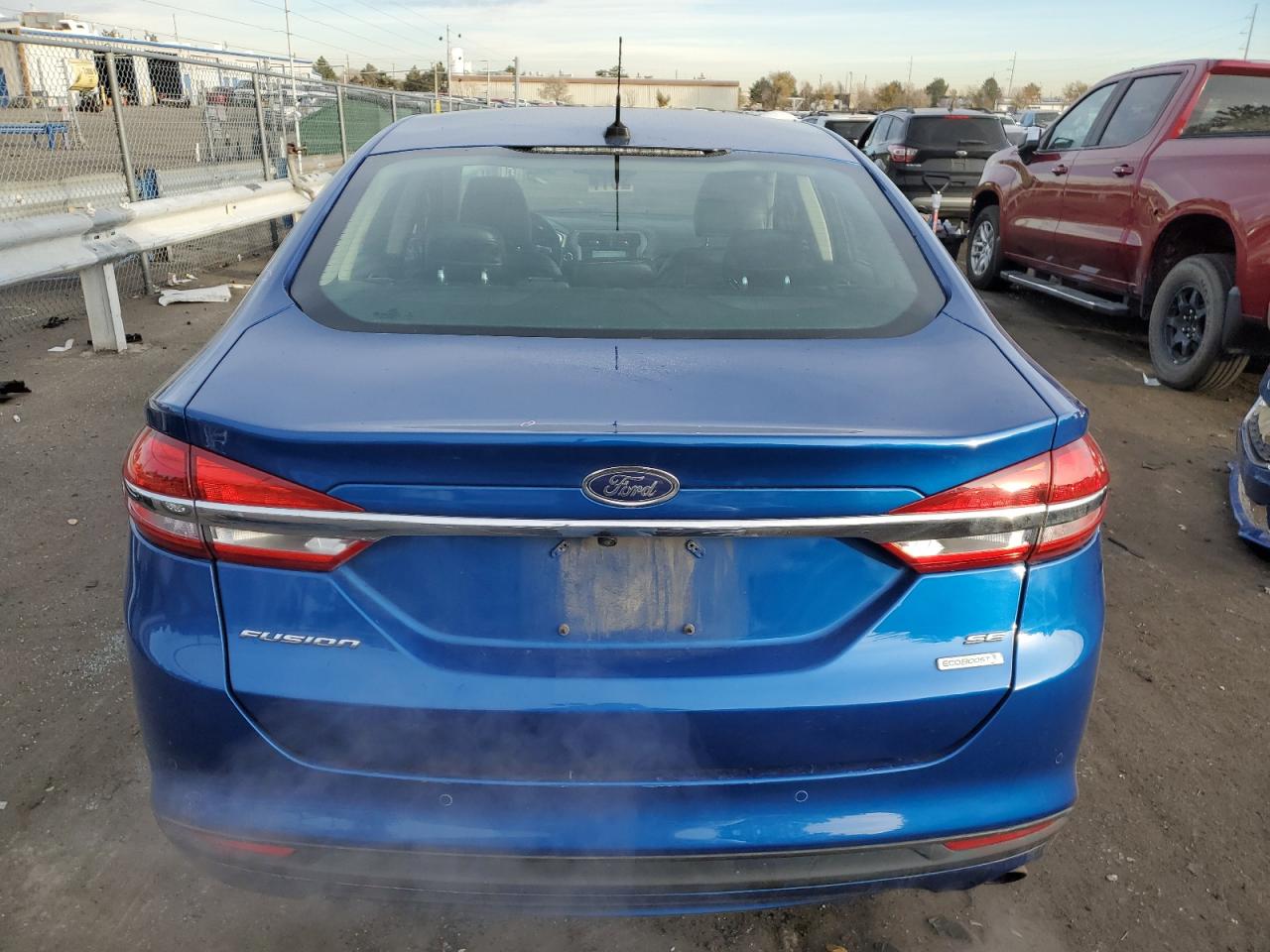 2017 Ford Fusion VIN 3FA6P0HD7HR192662 Copart auction photo, front end damage thumbnail 6
