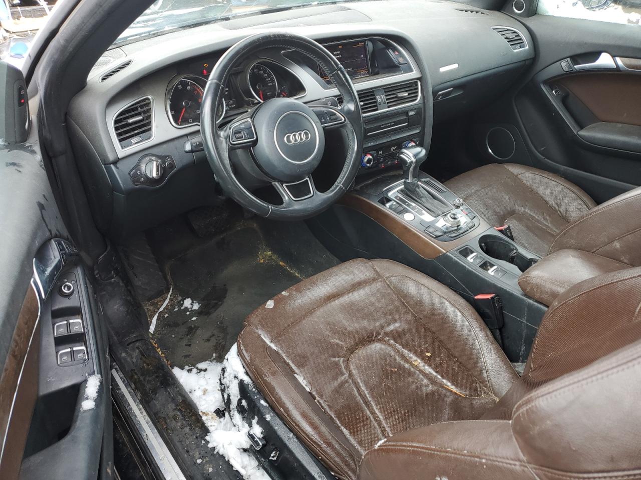 2014 Audi A5 VIN WAULFAFH3EN002122 Copart auction photo, hail / front end damage thumbnail 8
