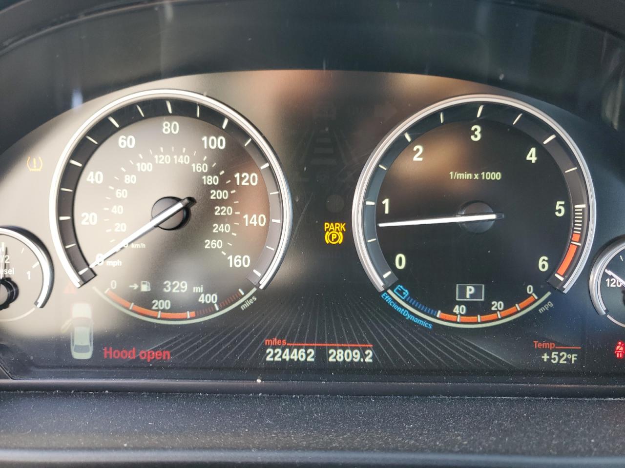 2016 BMW 5er VIN WBAFV3C59GD687211 Copart auction photo, rear end damage thumbnail 9