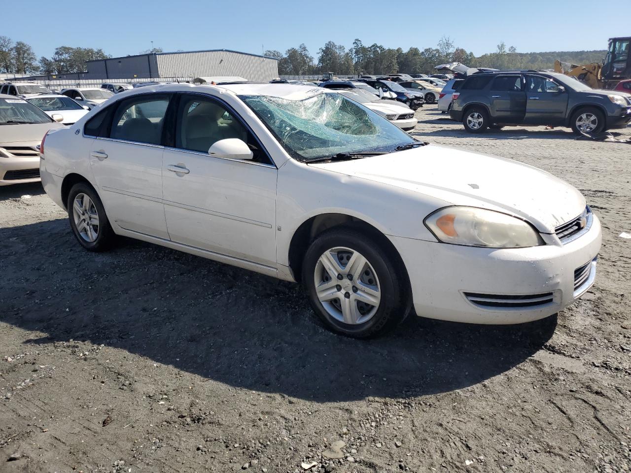 2006 Chevrolet Impala VIN 2G1WB58KX69329819 Copart auction photo, top/roof damage thumbnail 4