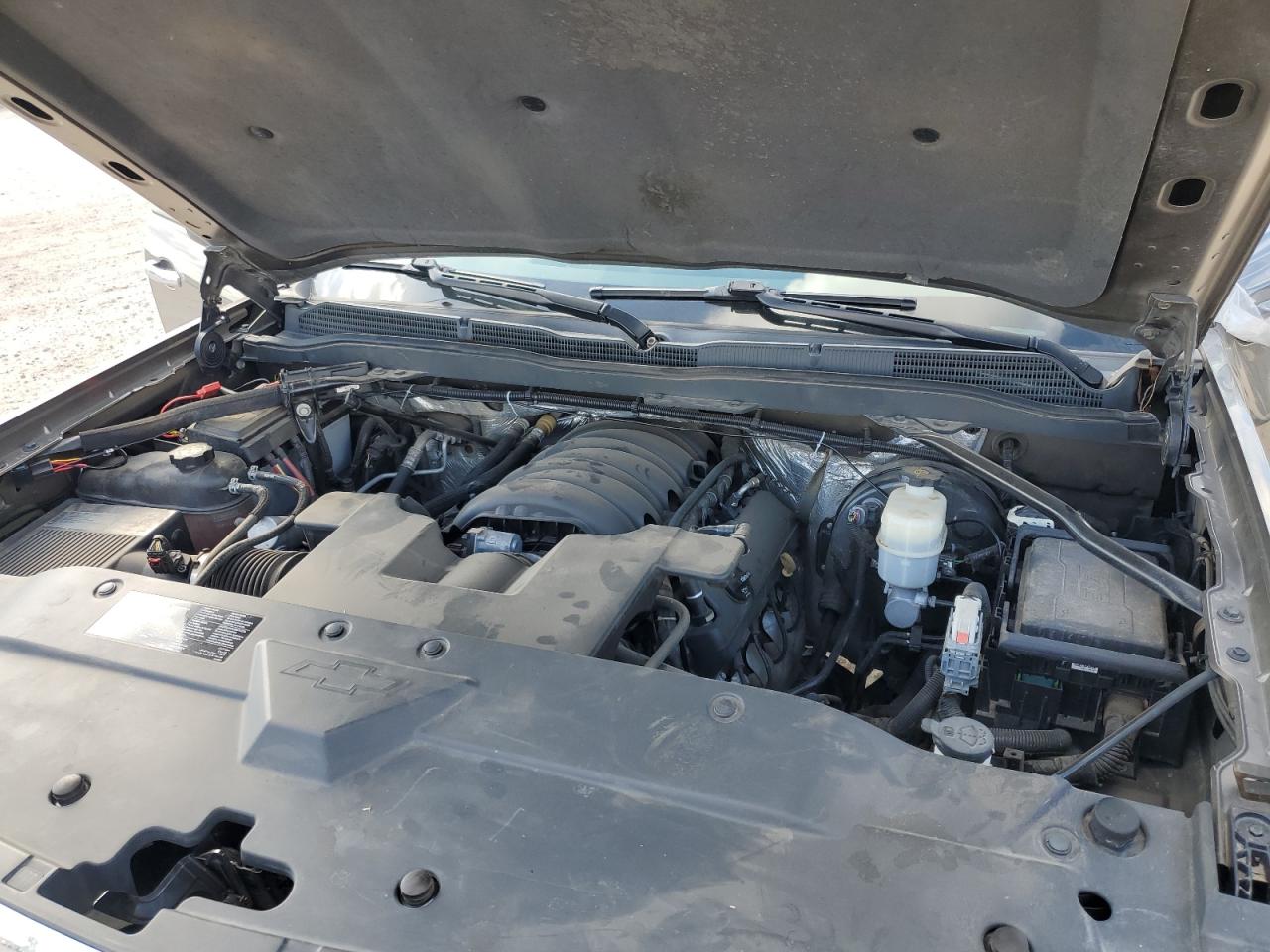2014 Chevrolet Silverado VIN 3GCUKSEC4EG396186 Copart auction photo, all over damage thumbnail 11