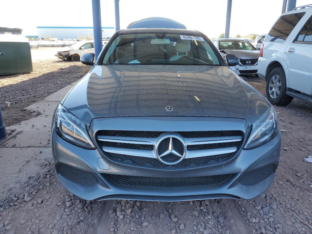 2018 Mercedes-Benz C-klasse VIN 55SWF4JB1JU277337 Copart auction photo, rear end damage thumbnail 5