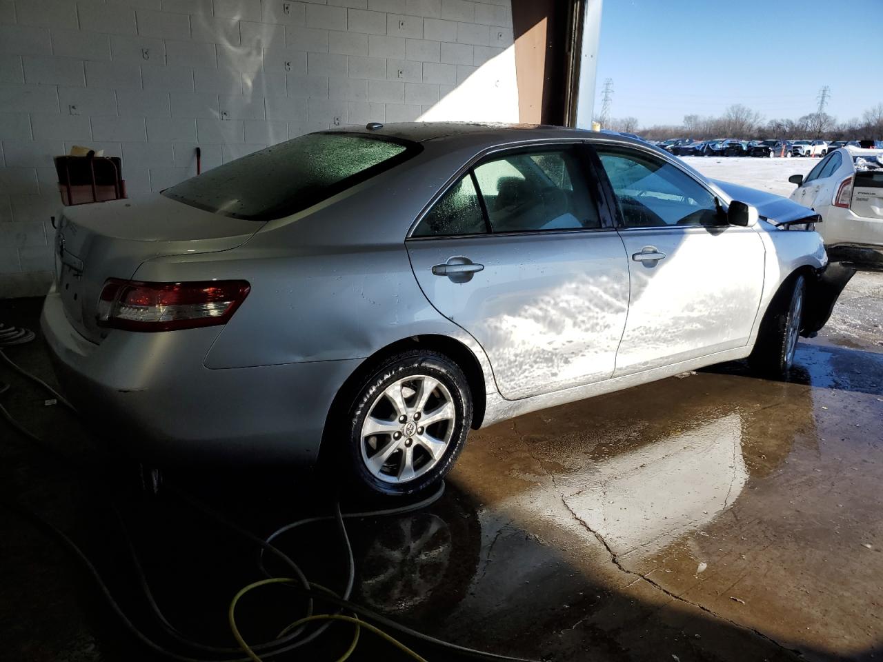 2011 Toyota Camry VIN 4T4BF3EK0BR122454 Copart auction photo, front end damage thumbnail 3