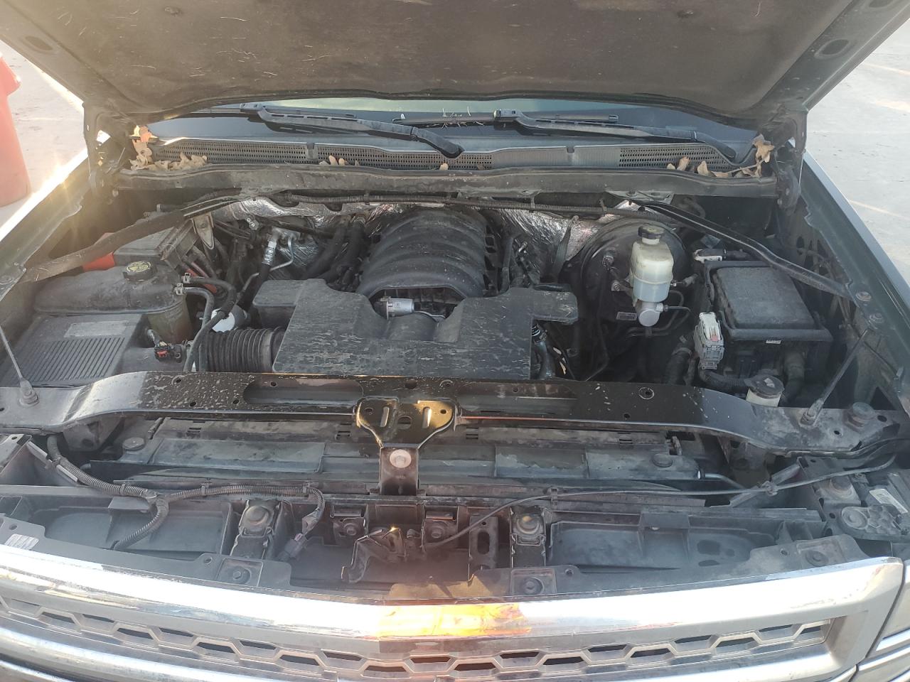 2015 Chevrolet Silverado VIN 1GCRCREC3FZ161372 Copart auction photo, side damage thumbnail 13