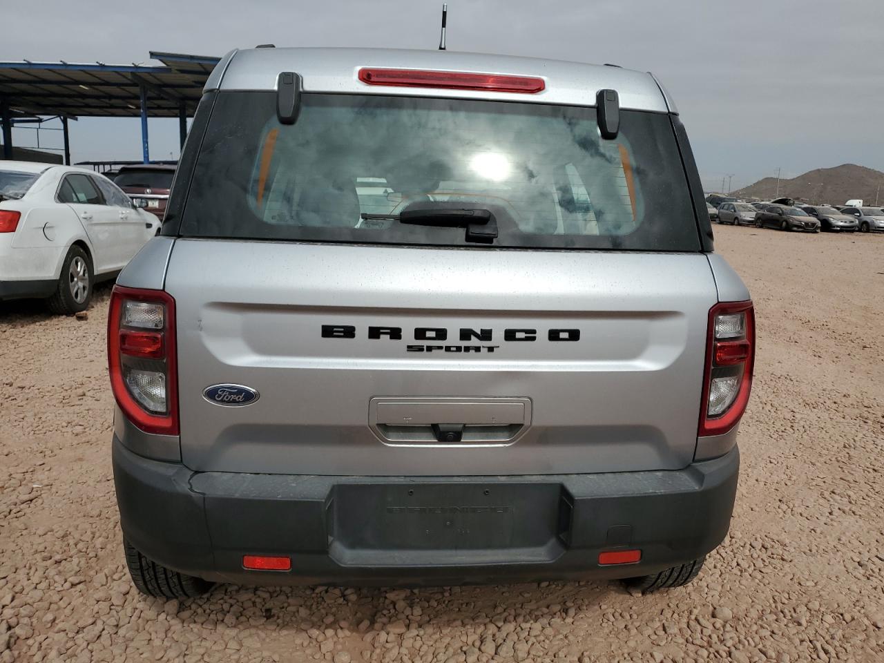 2021 Ford Bronco VIN 3FMCR9A63MRB03702 Copart auction photo, front end damage thumbnail 6