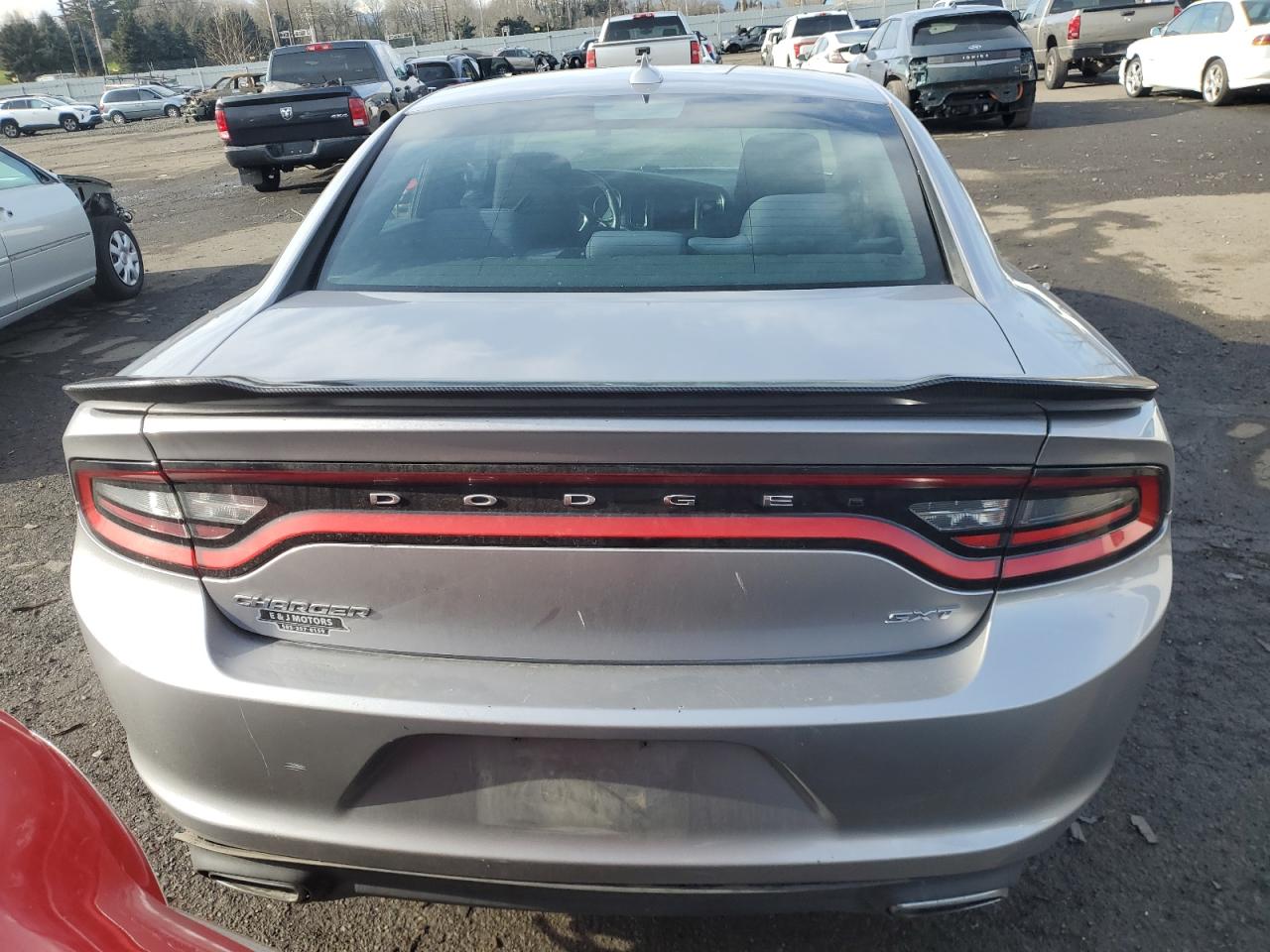 2016 Dodge Charger VIN 2C3CDXHG8GH285598 Copart auction photo, undercarriage / side damage thumbnail 6