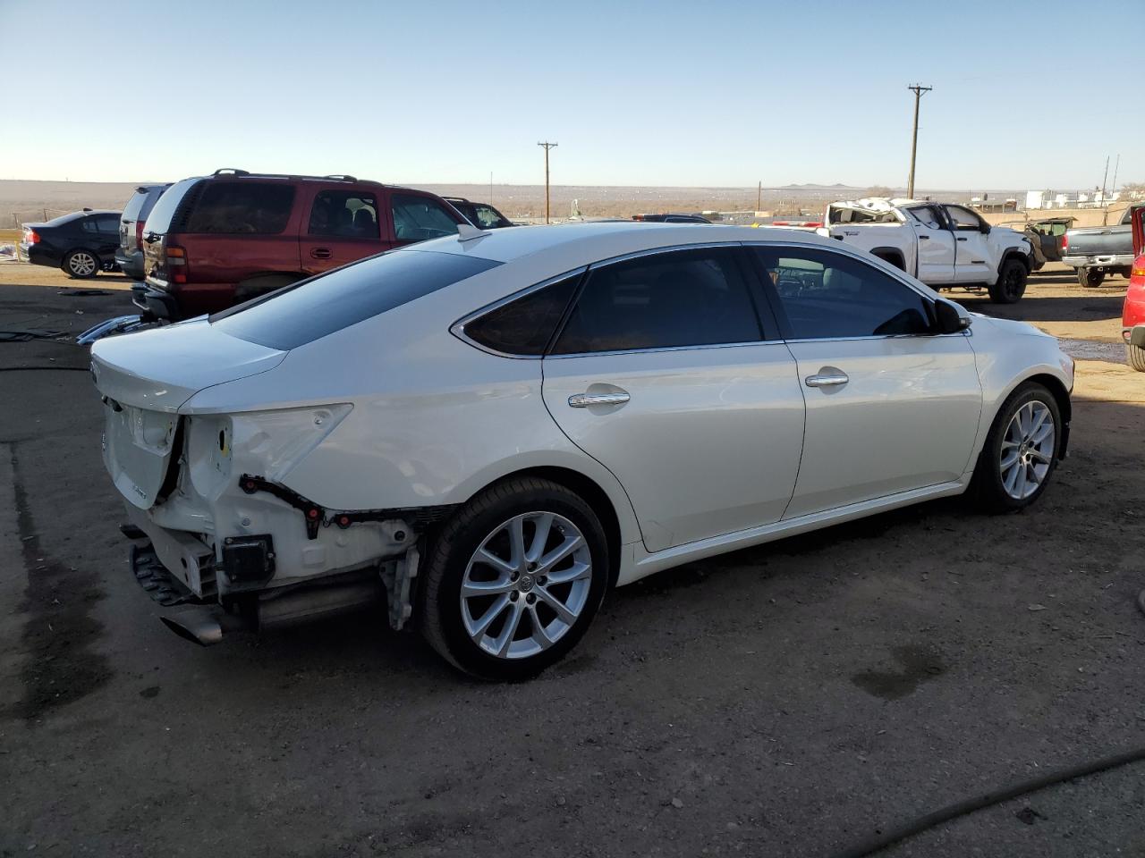 2014 Toyota Avalon VIN 4T1BK1EB2EU086474 Copart auction photo, rear end / front end damage thumbnail 3