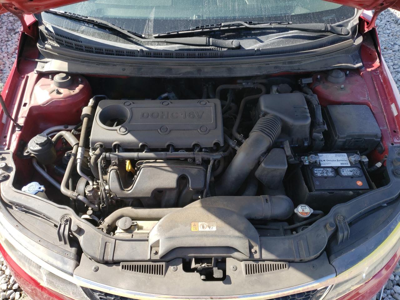 2013 KIA Forte VIN KNAFU4A2XD5683885 Copart auction photo, all over / partial repair damage thumbnail 11
