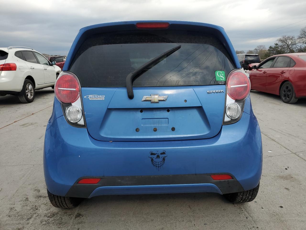 2015 Chevrolet Spark VIN KL8CB6S94FC711089 Copart auction photo, front end damage thumbnail 6