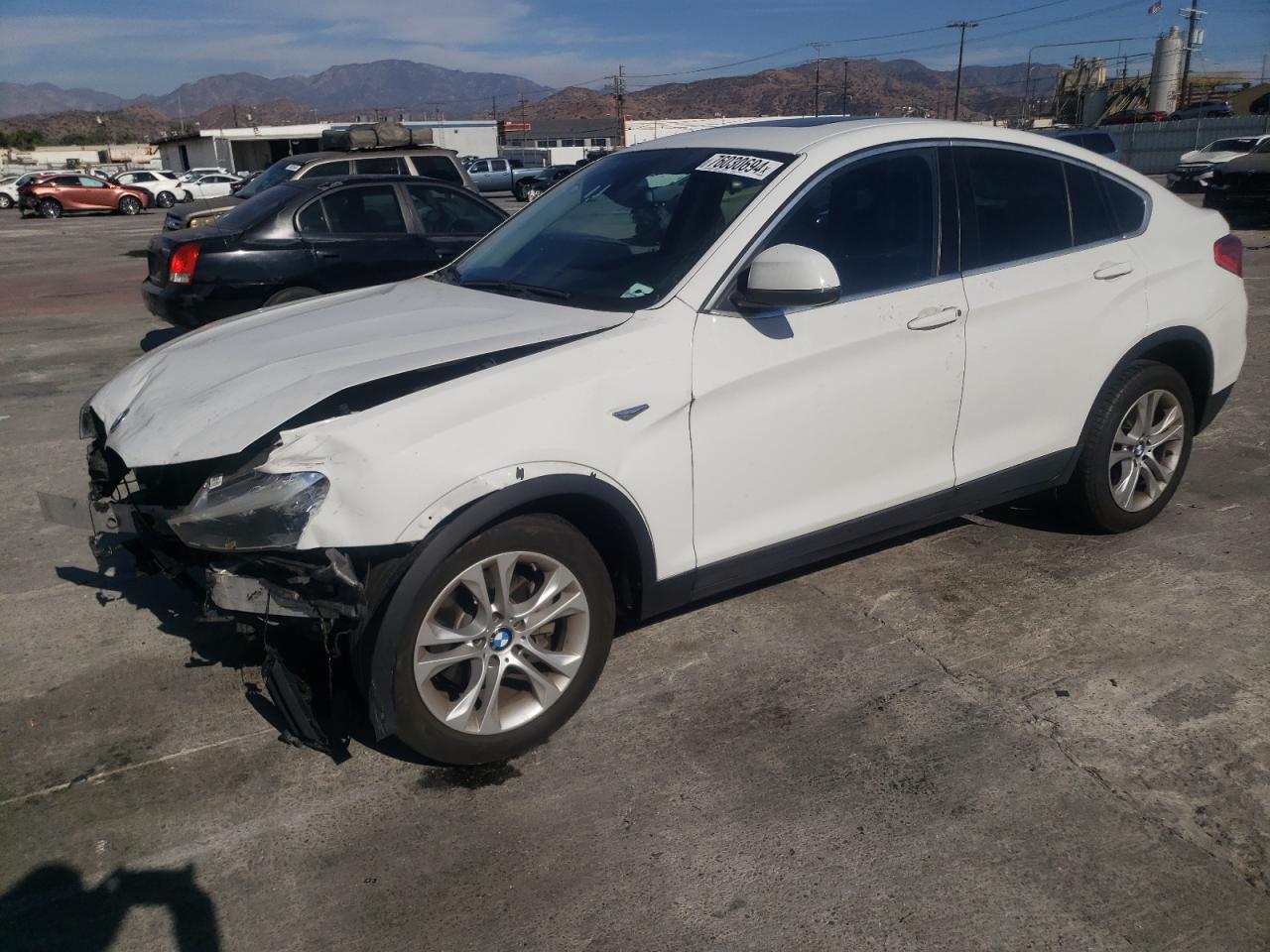 2015 BMW X4 VIN 5UXXW3C58F0M89356